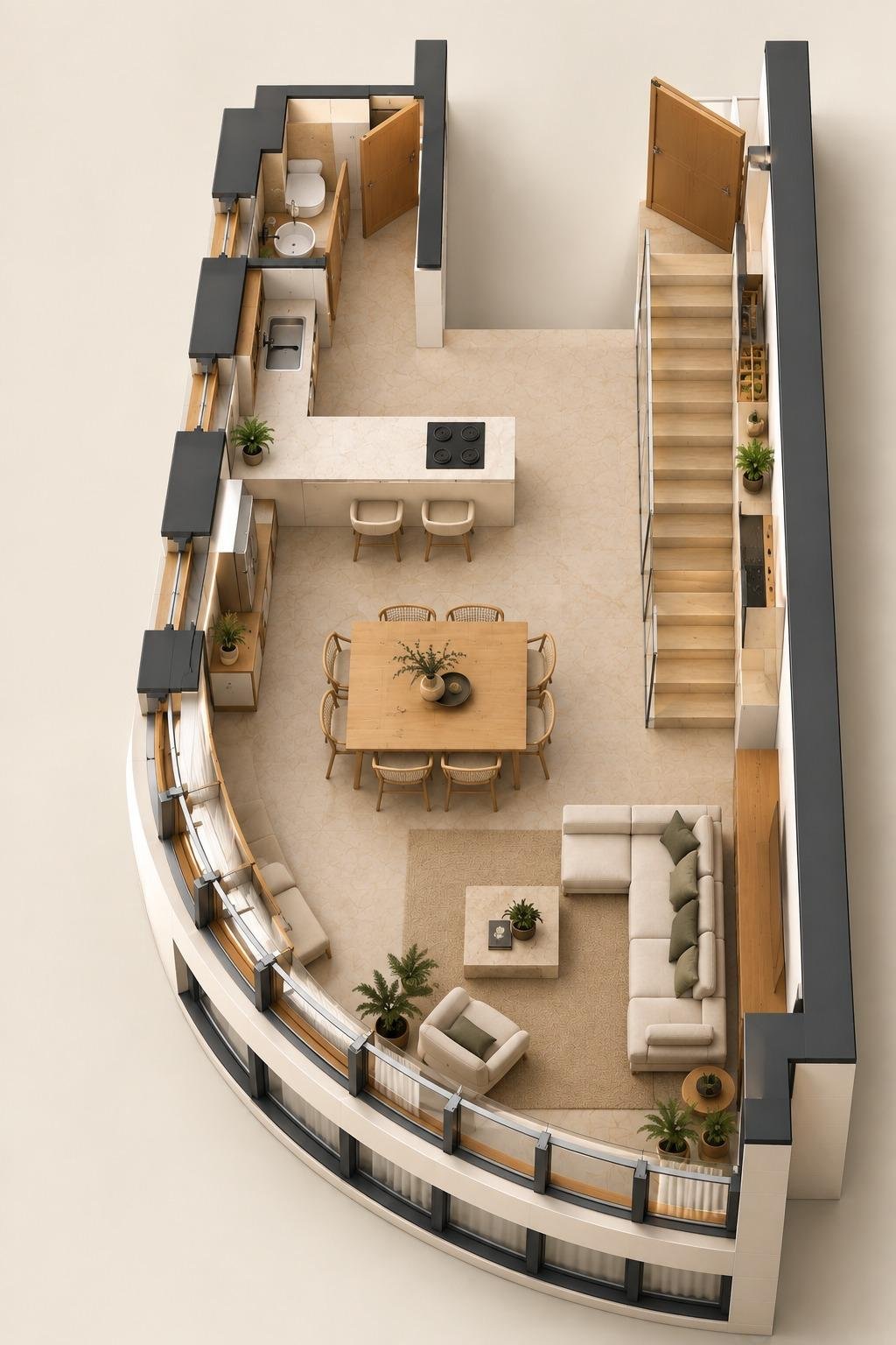 TRIPLEX con Terraza Privada en Construcción. Promoción en Avenida Reyes Católicos